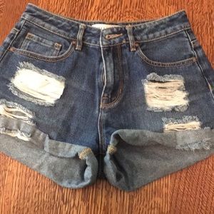 Denim shorts from Pacsun